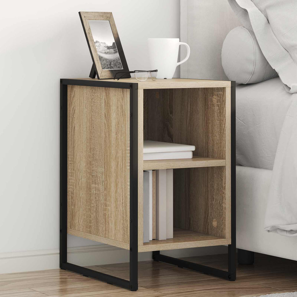 Nachttisch 2 pcs Sonoma 39,5 x 30 x 50 cm Holzwerkstoff