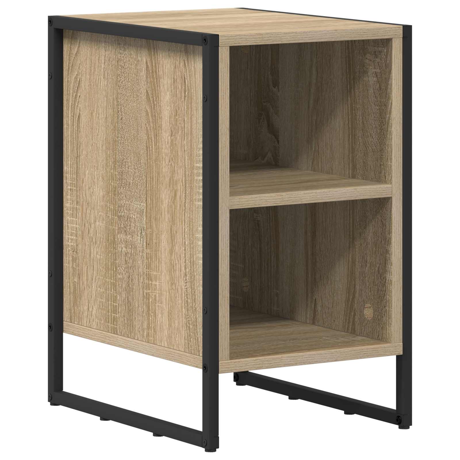 Nachttisch 2 pcs Sonoma 39,5 x 30 x 50 cm Holzwerkstoff