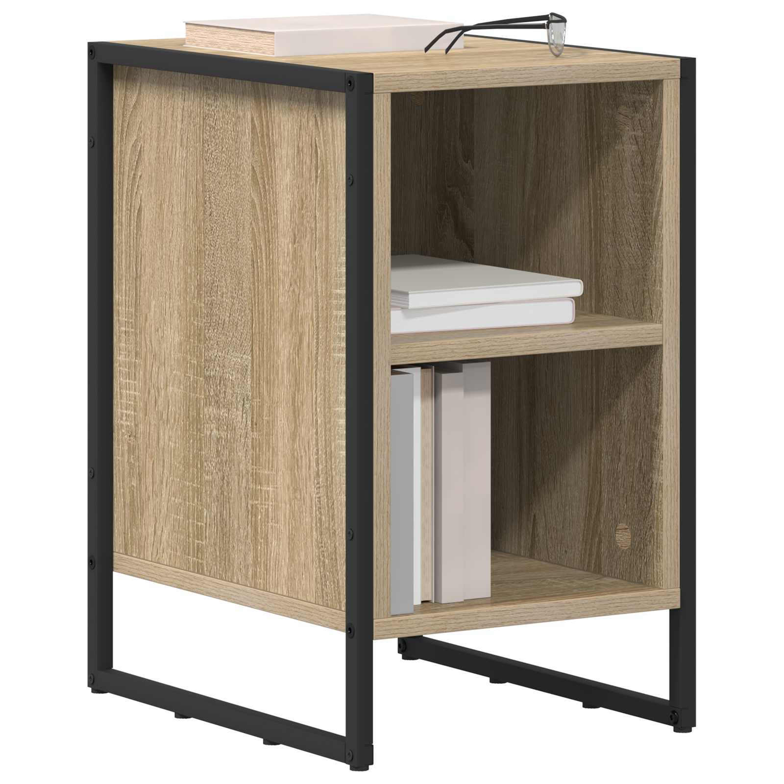 Nachttisch 2 pcs Sonoma 39,5 x 30 x 50 cm Holzwerkstoff