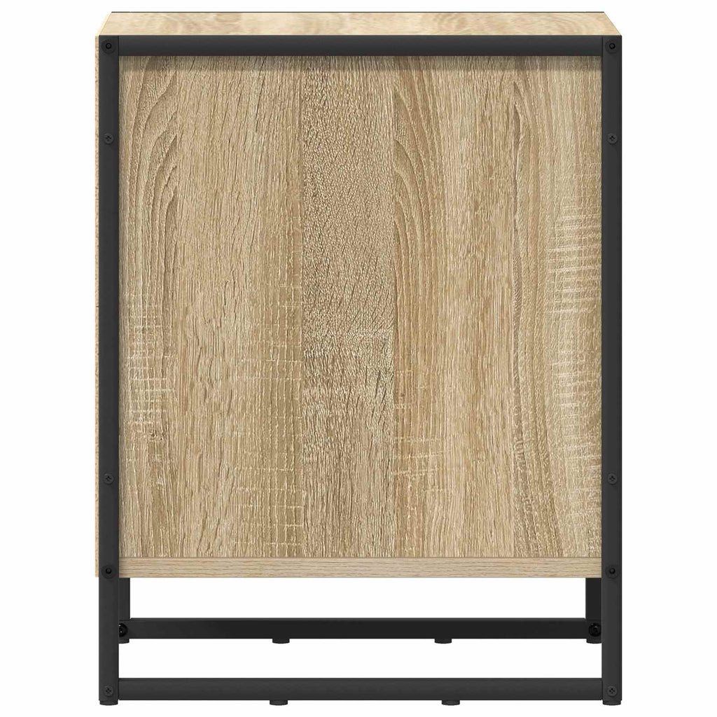Nachttisch 2 pcs Sonoma 39,5 x 30 x 50 cm Holzwerkstoff