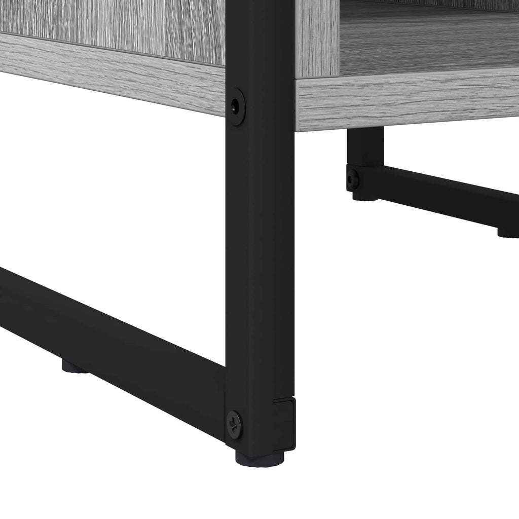 Nachttisch 2 pcs Graues Sonoma 39,5 x 30 x 50 cm Holzwerkstoff