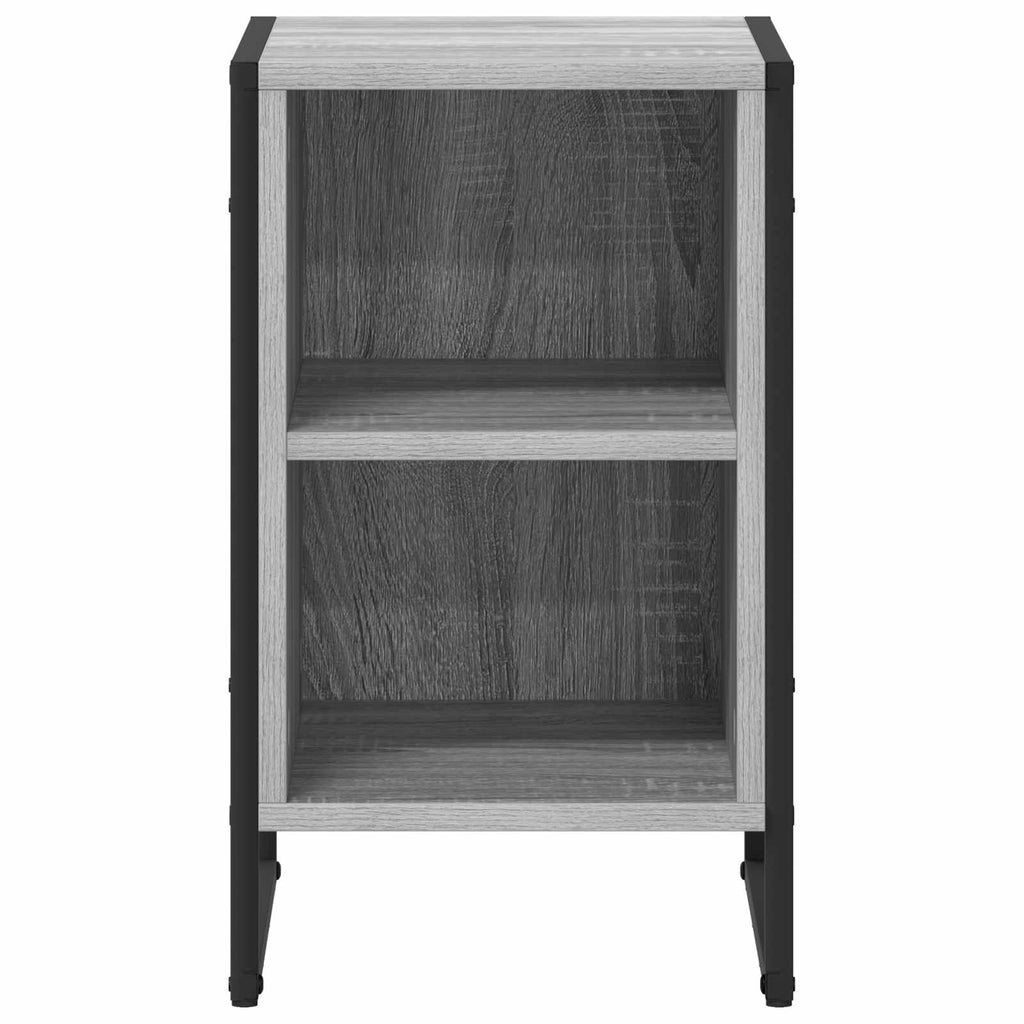 Nachttisch 2 pcs Graues Sonoma 39,5 x 30 x 50 cm Holzwerkstoff
