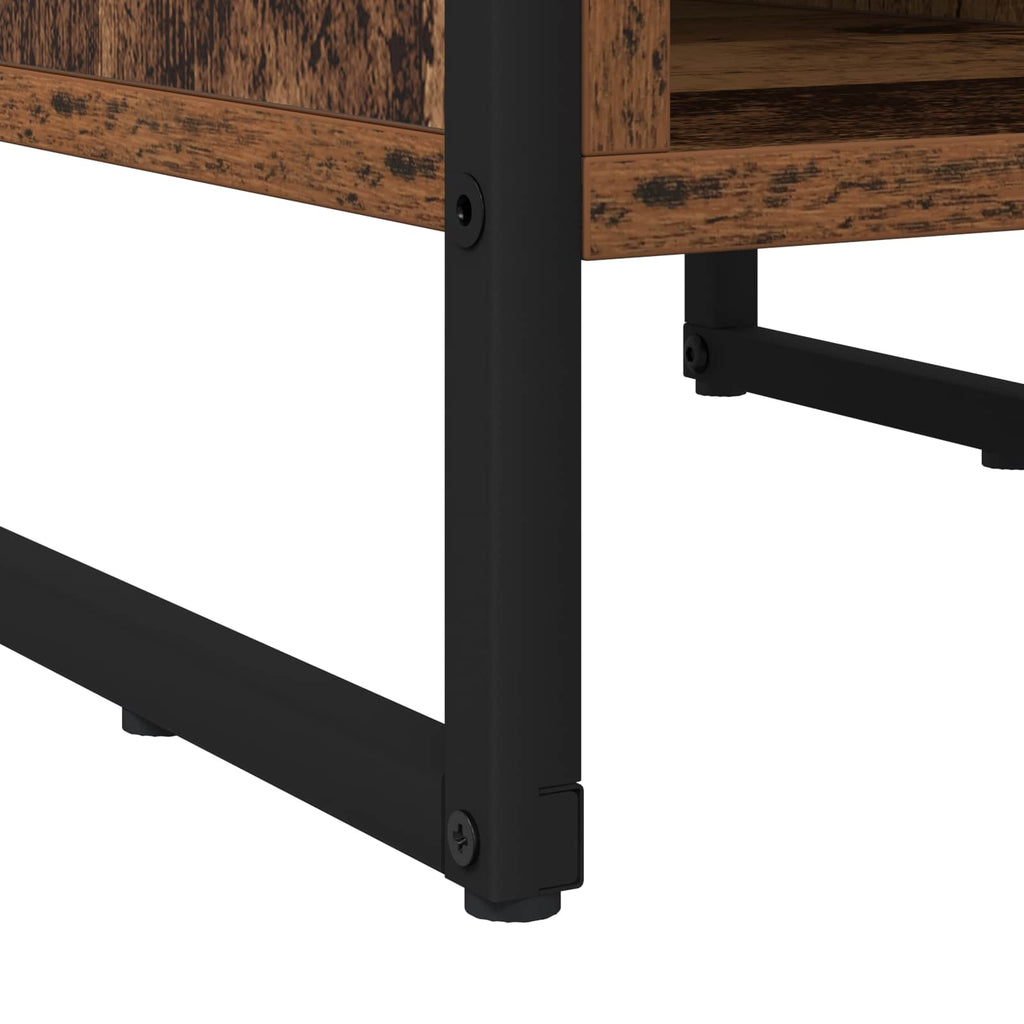 Nachttisch Altholz 39,5 x 30 x 50 cm Holzwerkstoff