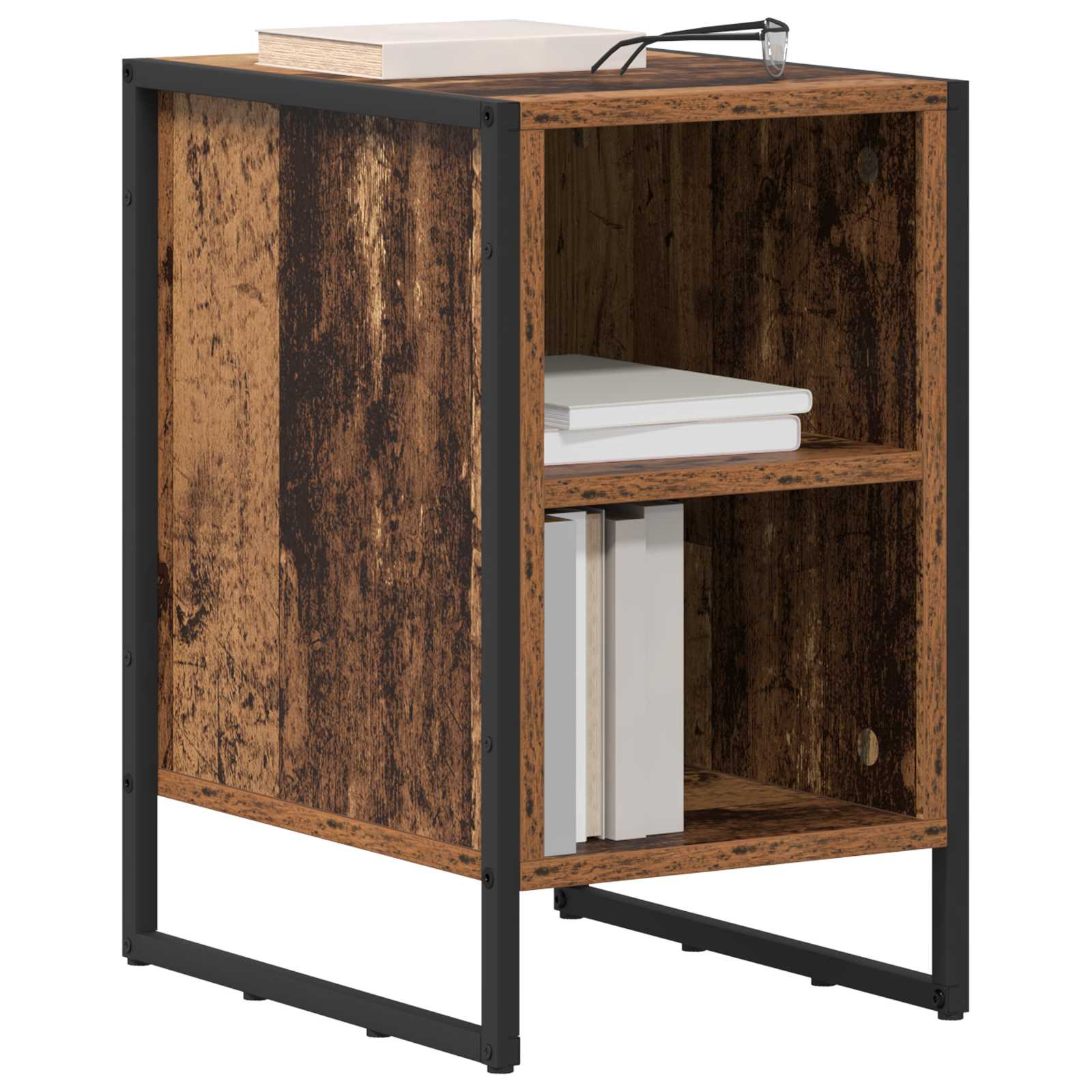 Nachttisch Altholz 39,5 x 30 x 50 cm Holzwerkstoff