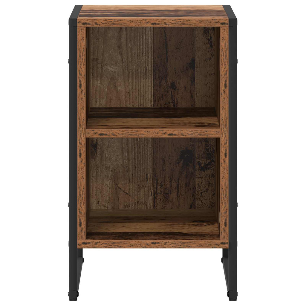 Nachttisch 2 pcs Altholz 39,5 x 30 x 50 cm Holzwerkstoff