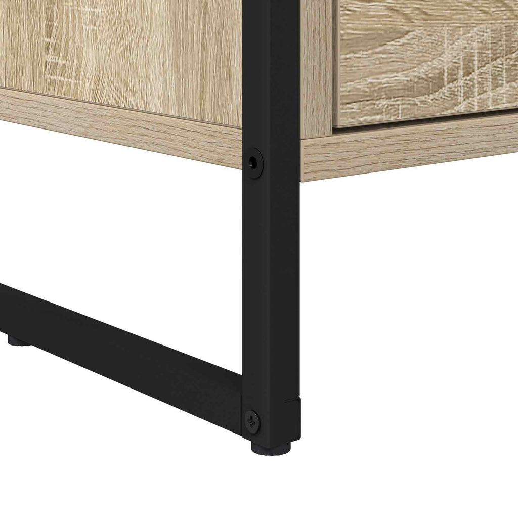 Nachttisch 2 pcs Sonoma 39,5 x 30 x 50 cm Holzwerkstoff