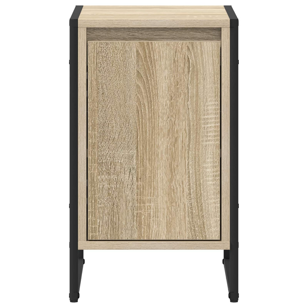 Nachttisch 2 pcs Sonoma 39,5 x 30 x 50 cm Holzwerkstoff