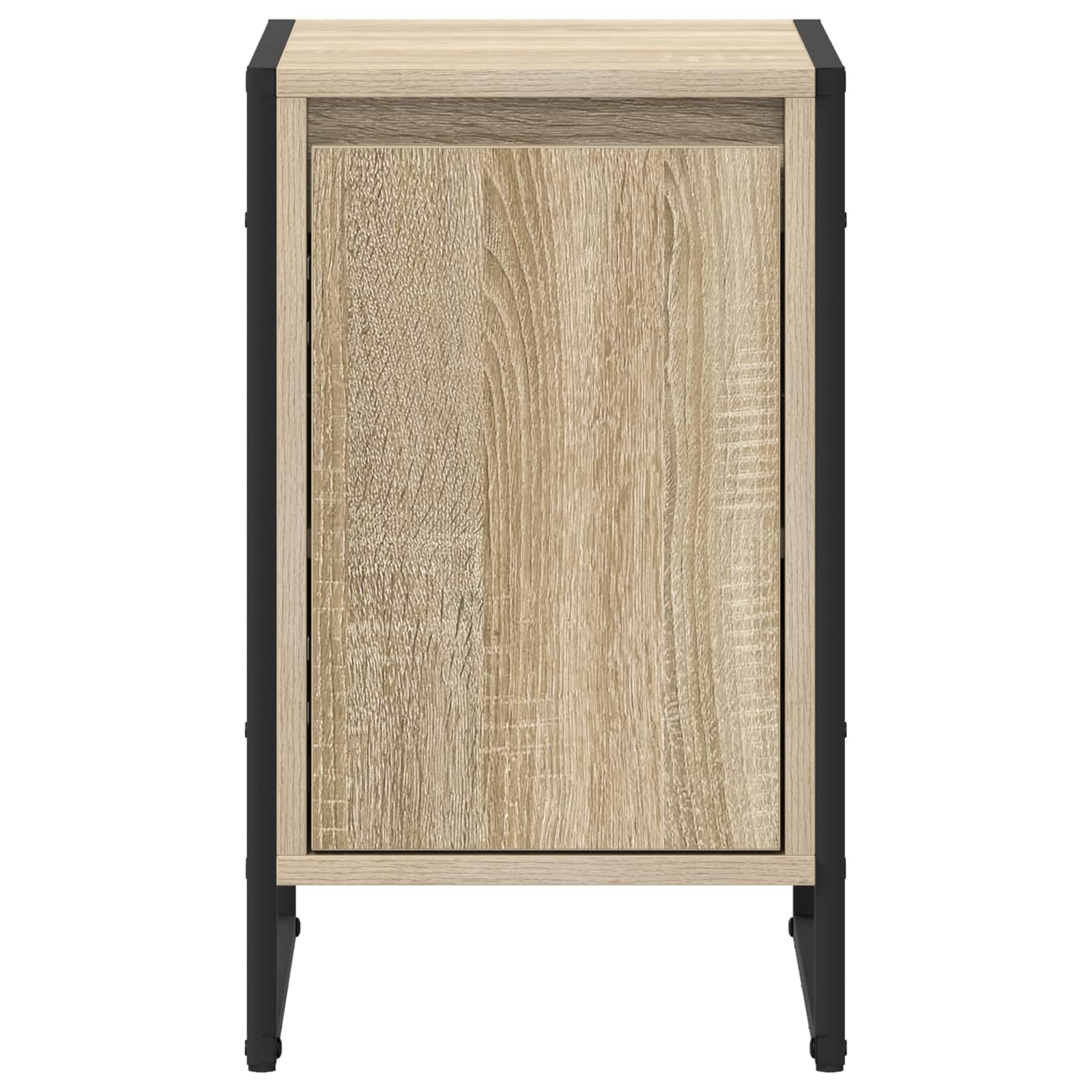Nachttisch 2 pcs Sonoma 39,5 x 30 x 50 cm Holzwerkstoff