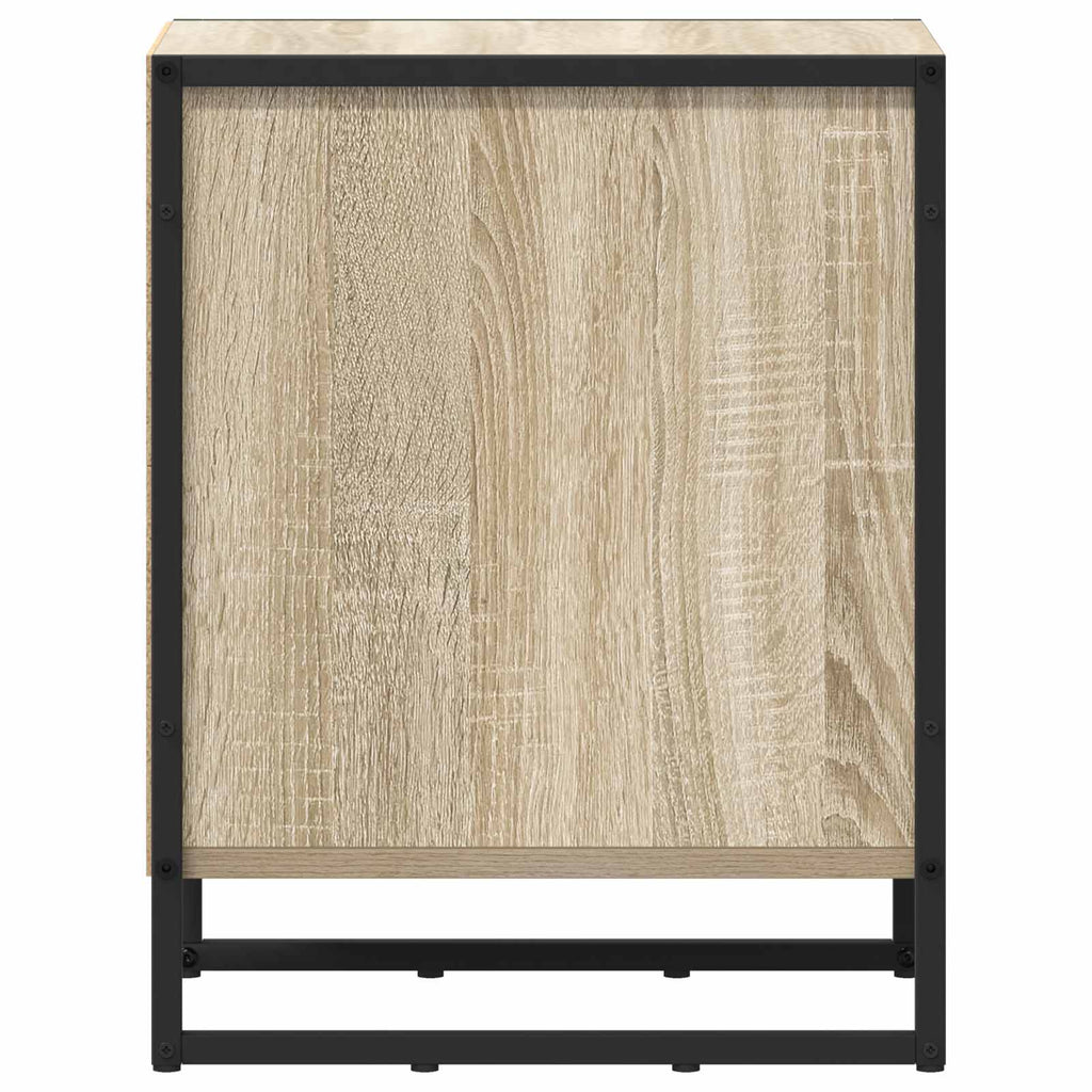Nachttisch 2 pcs Sonoma 39,5 x 30 x 50 cm Holzwerkstoff
