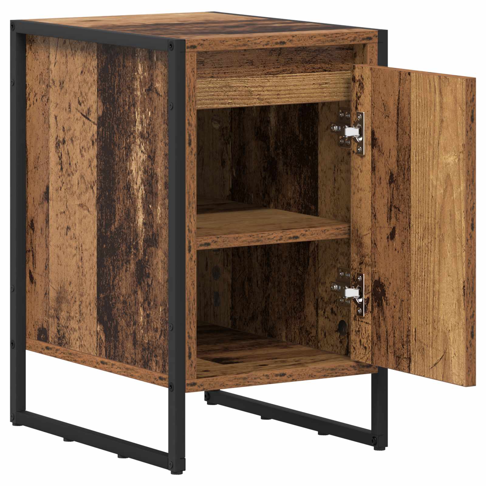 Nachttisch Altholz 39,5 x 30 x 50 cm Holzwerkstoff