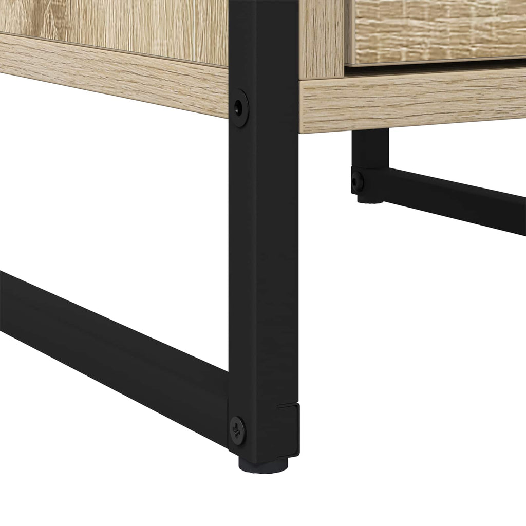Nachttisch 2 pcs Sonoma 39,5 x 30 x 50 cm Holzwerkstoff