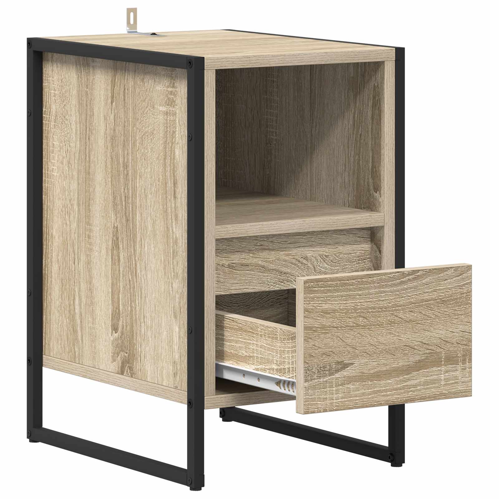 Nachttisch 2 pcs Sonoma 39,5 x 30 x 50 cm Holzwerkstoff