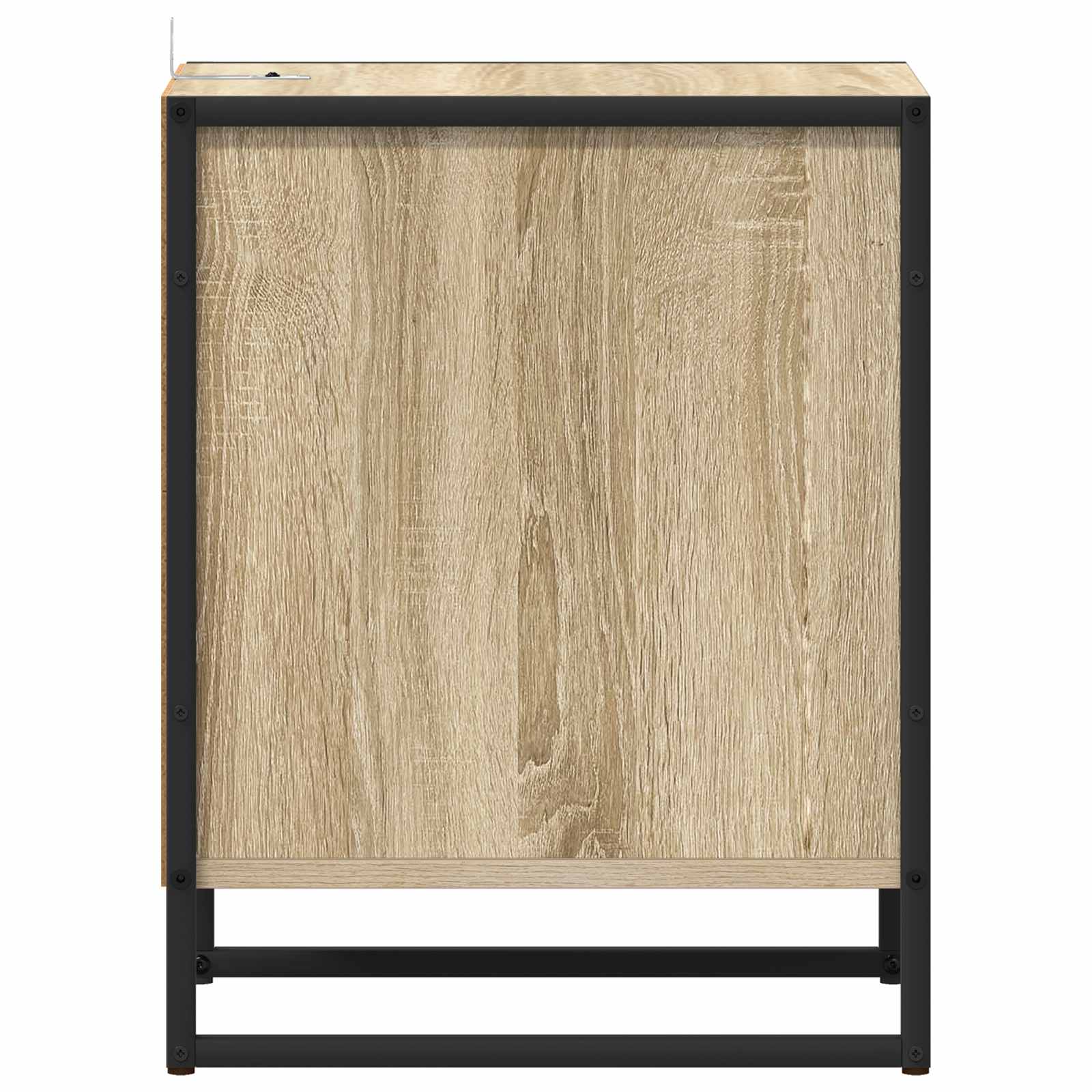 Nachttisch 2 pcs Sonoma 39,5 x 30 x 50 cm Holzwerkstoff