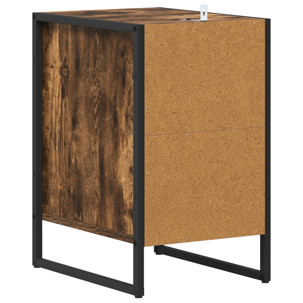 Nachttisch Raucharbe 39,5 x 30 x 50 cm Holzwerkstoff