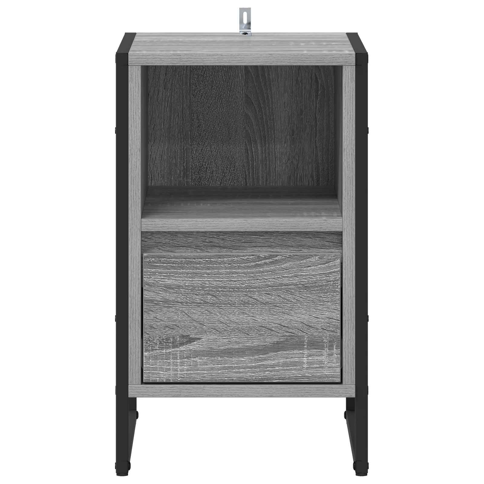 Nachttisch Graues Sonoma 39,5 x 30 x 50 cm Holzwerkstoff