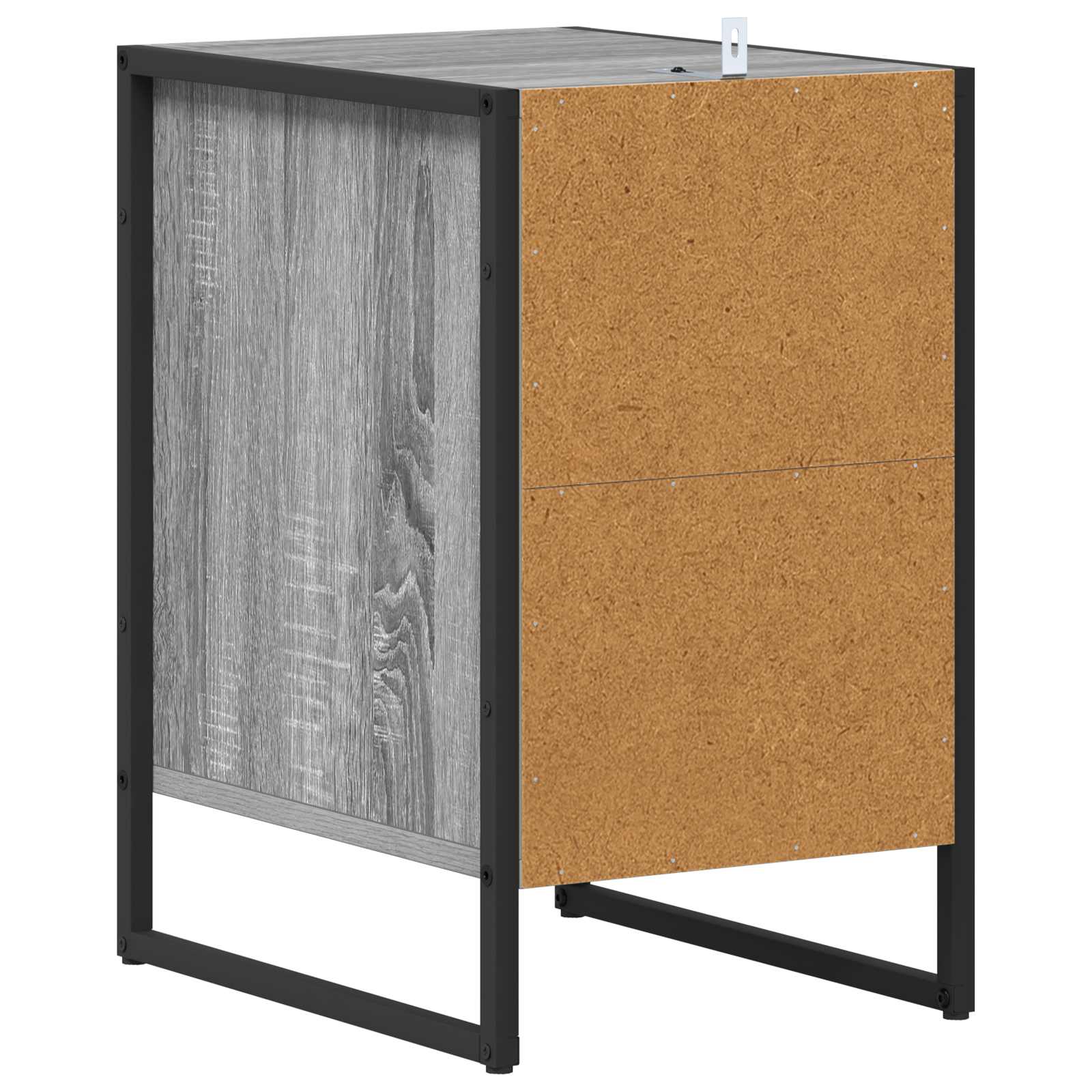 Nachttisch 2 pcs Graues Sonoma 39,5 x 30 x 50 cm Holzwerkstoff