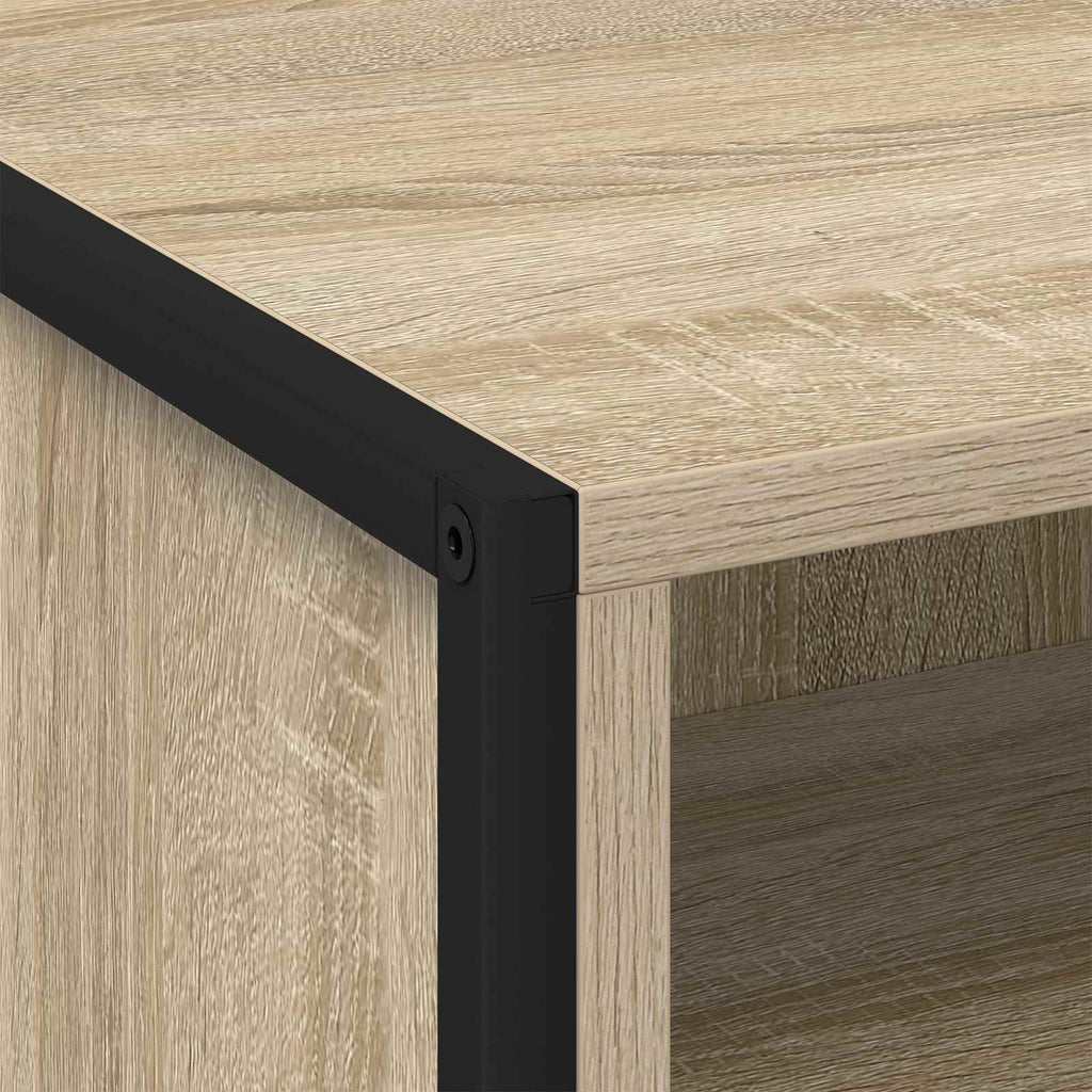 Nachttisch 2 pcs Sonoma 50 x 39,5 x 50 cm Holzwerkstoff