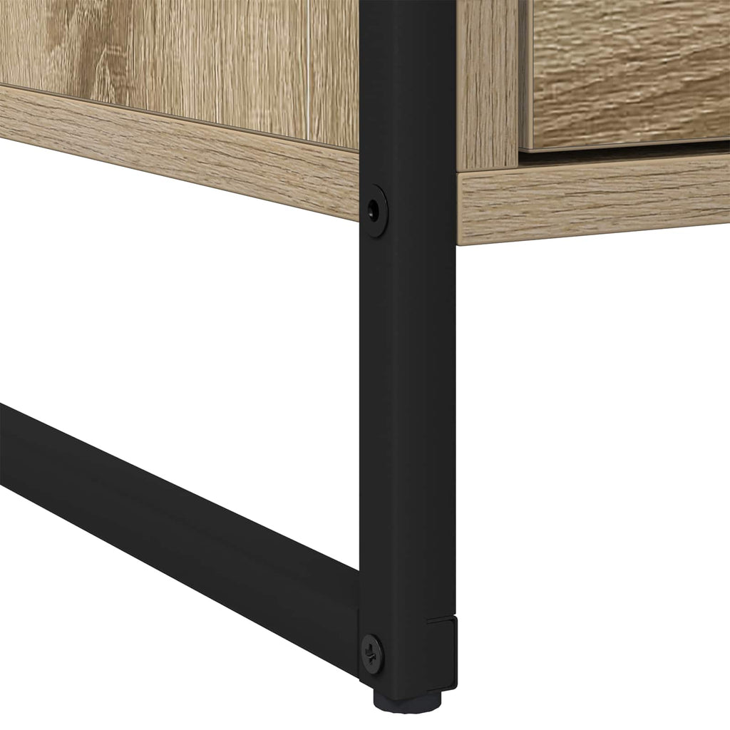 Nachttisch 2 pcs Sonoma 50 x 39,5 x 50 cm Holzwerkstoff