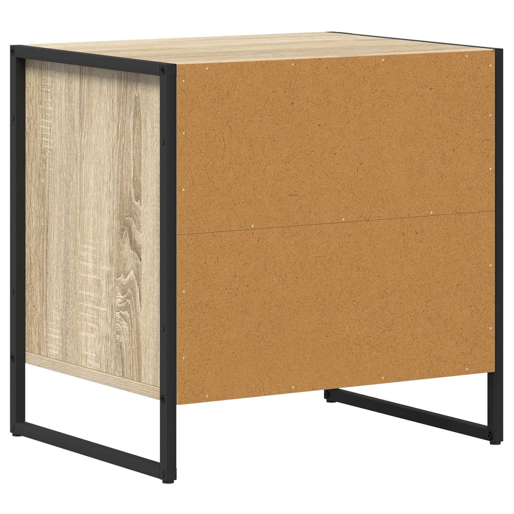 Nachttisch 2 pcs Sonoma 50 x 39,5 x 50 cm Holzwerkstoff