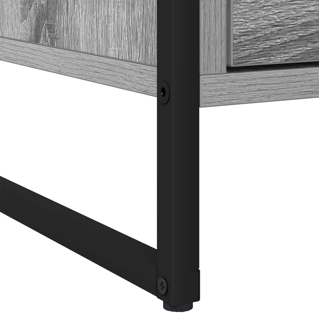 Nachttisch 2 pcs Graues Sonoma 50 x 39,5 x 50 cm Holzwerkstoff