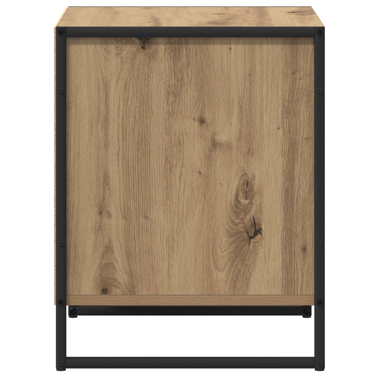 Nachttisch 2 pcs Kunsthandwerk Eiche 50 x 39,5 x 50 cm