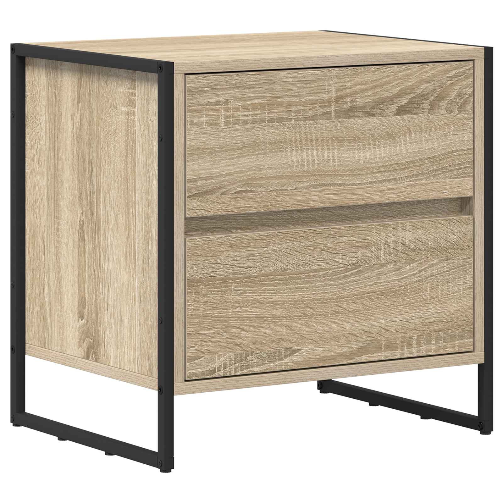 Nachttisch 2 pcs Sonoma 50 x 39,5 x 50 cm Holzwerkstoff