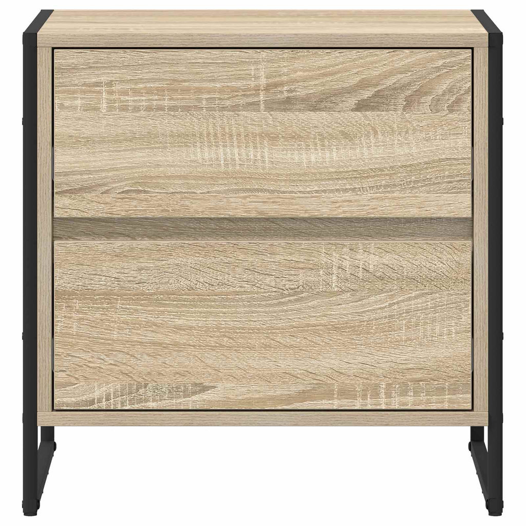 Nachttisch 2 pcs Sonoma 50 x 39,5 x 50 cm Holzwerkstoff