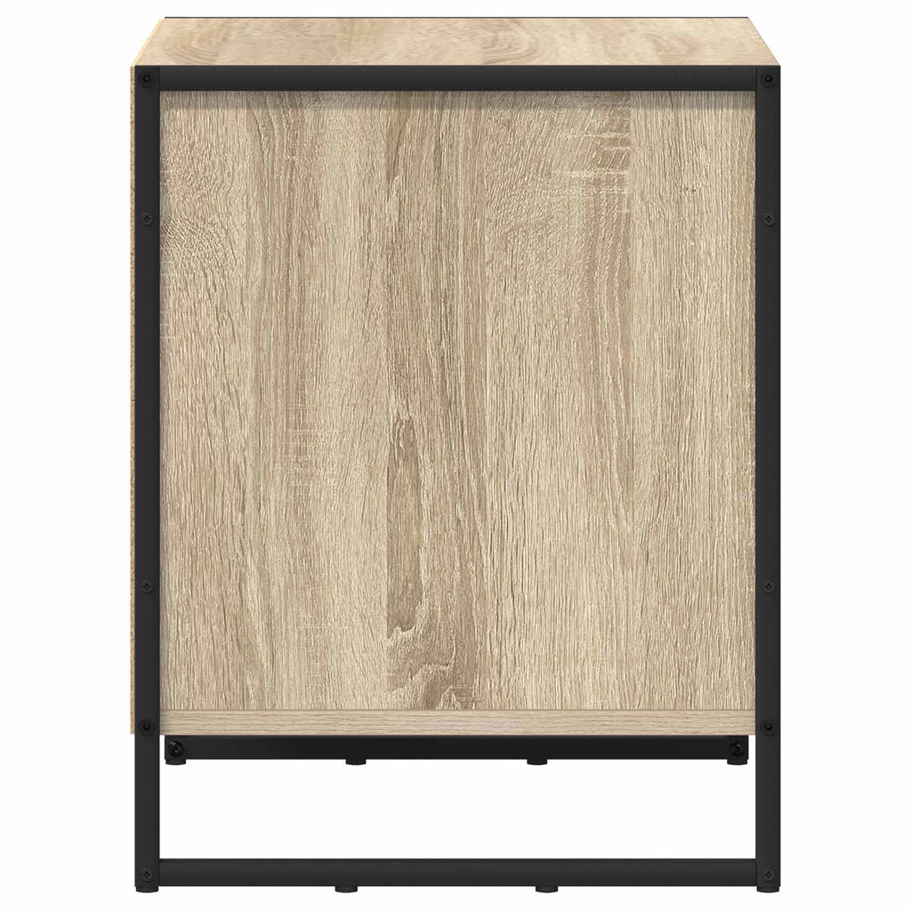 Nachttisch 2 pcs Sonoma 50 x 39,5 x 50 cm Holzwerkstoff