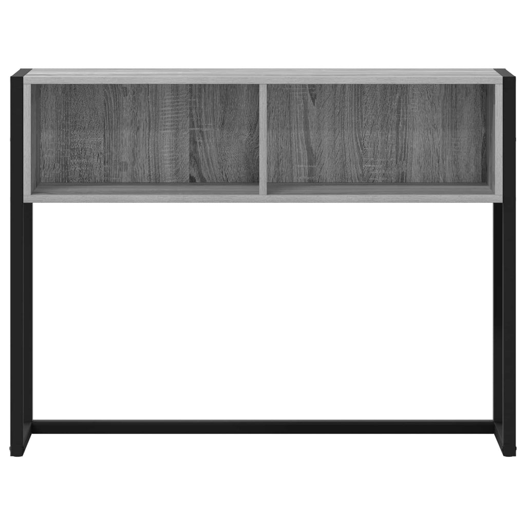 Beistelltisch Graues Sonoma 100 x 36 x 75 cm Holzwerkstoff
