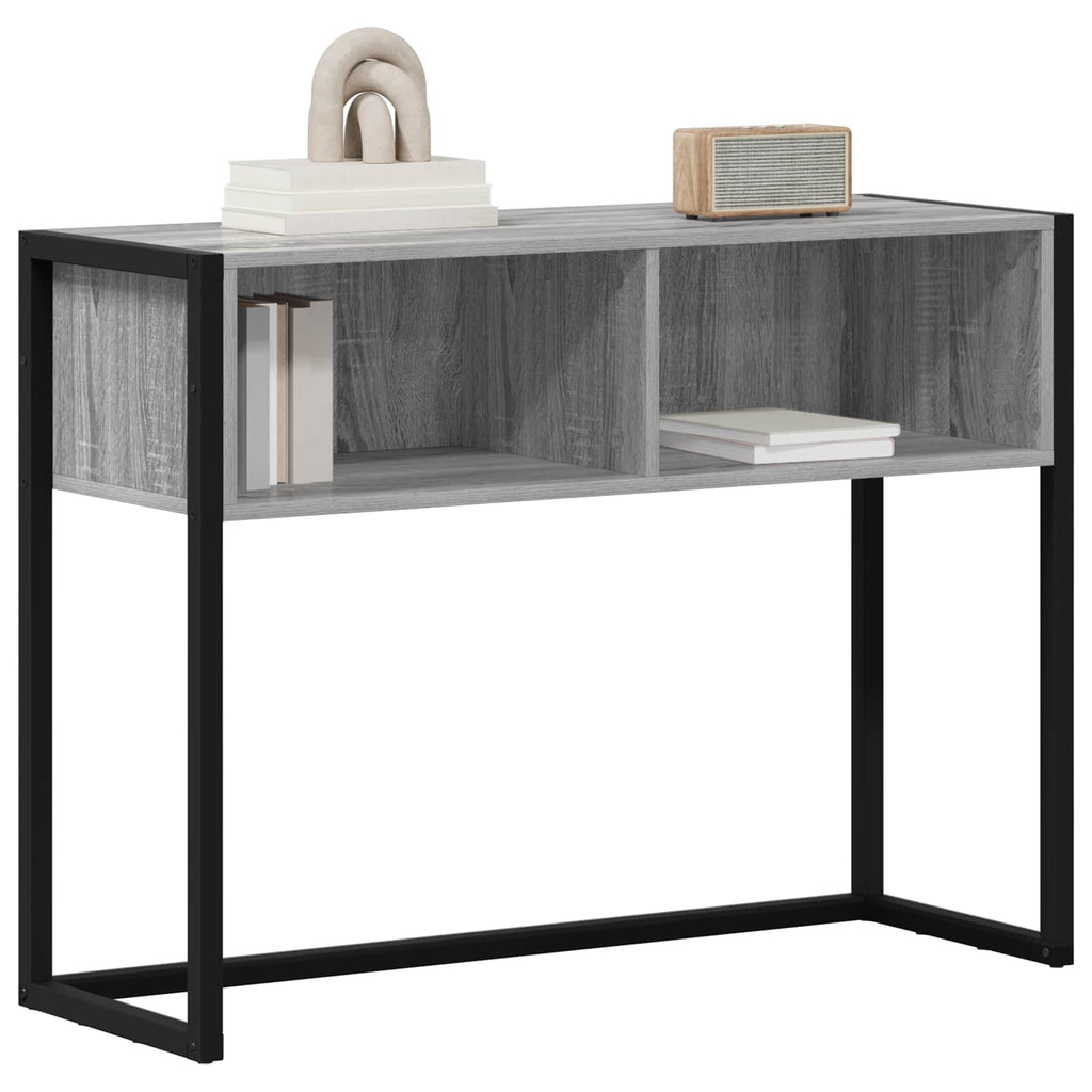 Beistelltisch Graues Sonoma 100 x 36 x 75 cm Holzwerkstoff