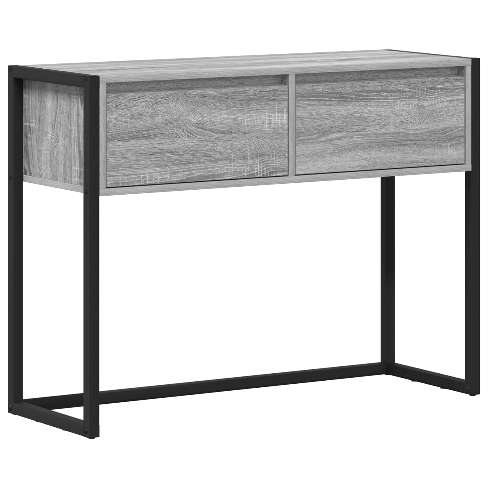 Beistelltisch Graues Sonoma 100 x 36 x 75 cm Holzwerkstoff