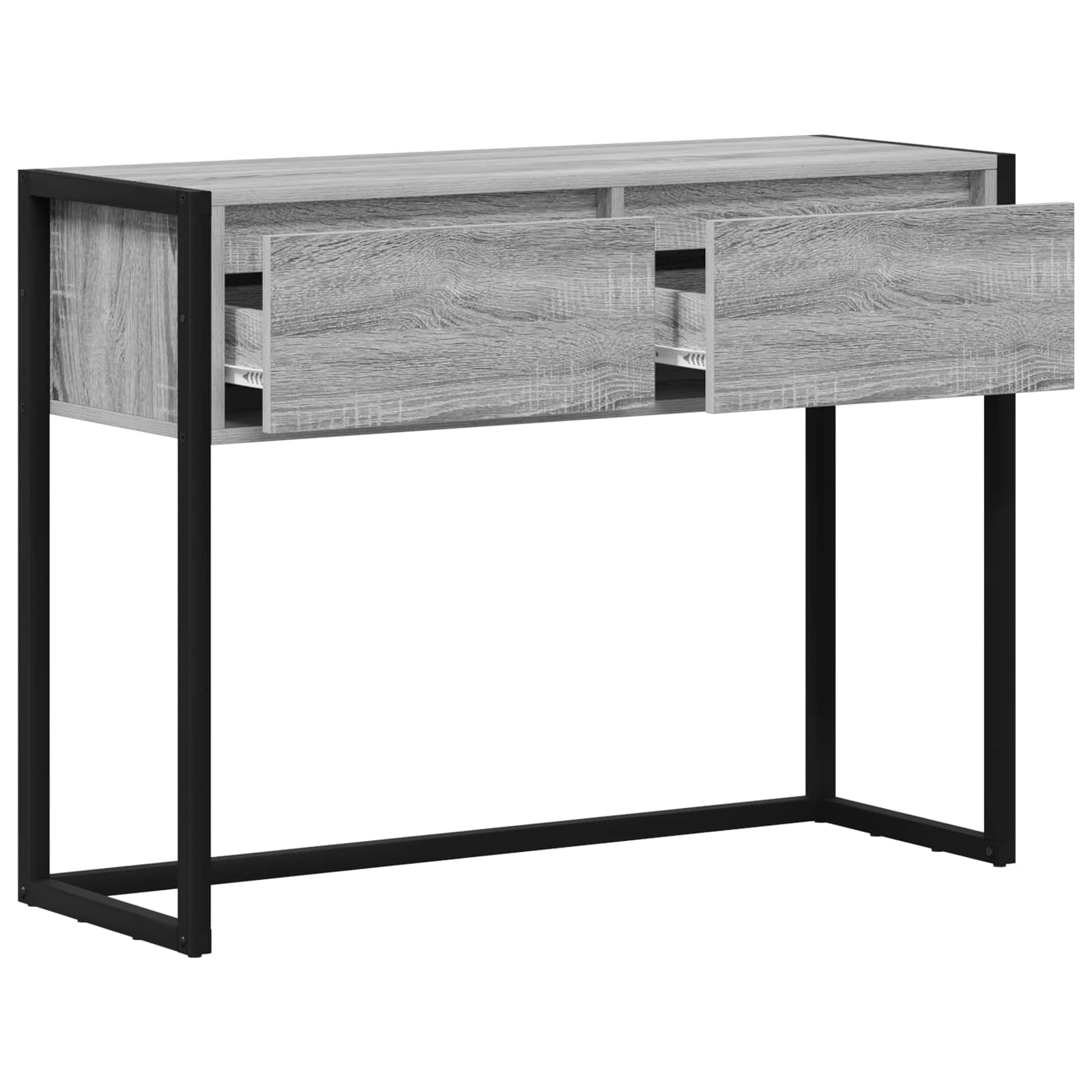 Beistelltisch Graues Sonoma 100 x 36 x 75 cm Holzwerkstoff