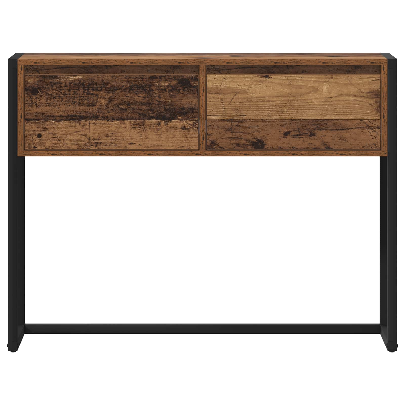 Beistelltisch Altholz 100 x 36 x 75 cm Holzwerkstoff