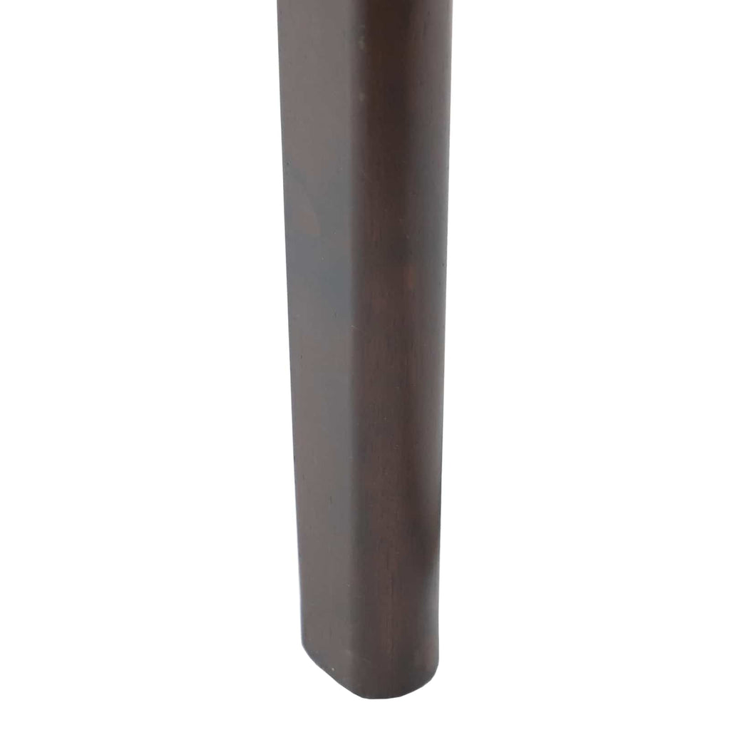 Esszimmerstuhl 2 pcs Hellbraun und hell Solides Gummiholz
