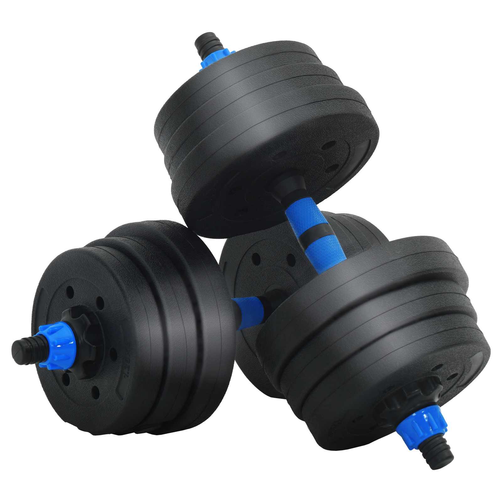 4-in-1 Kurzhantel Langhantel Kettlebell Set 20 kg