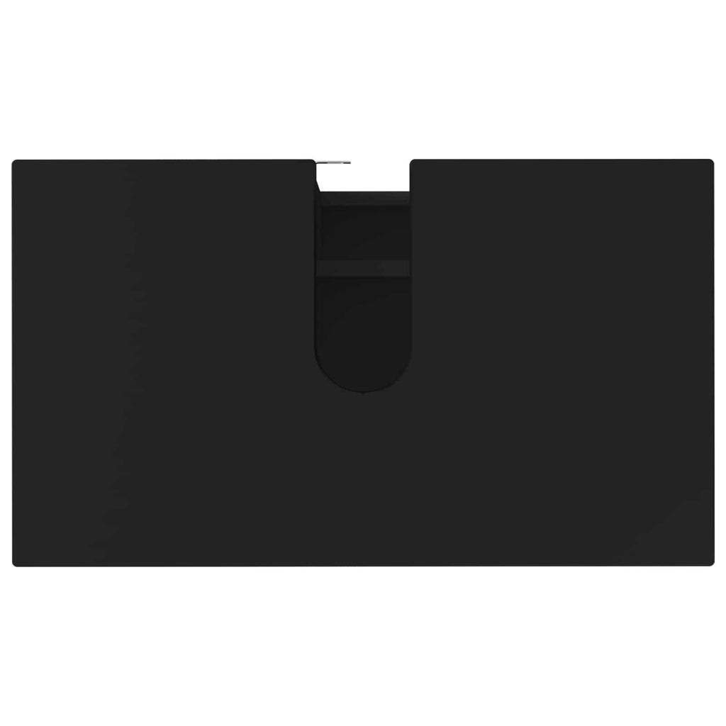 Waschtisch Schwarz 60 x 35 x 60 cm Holzwerkstoff