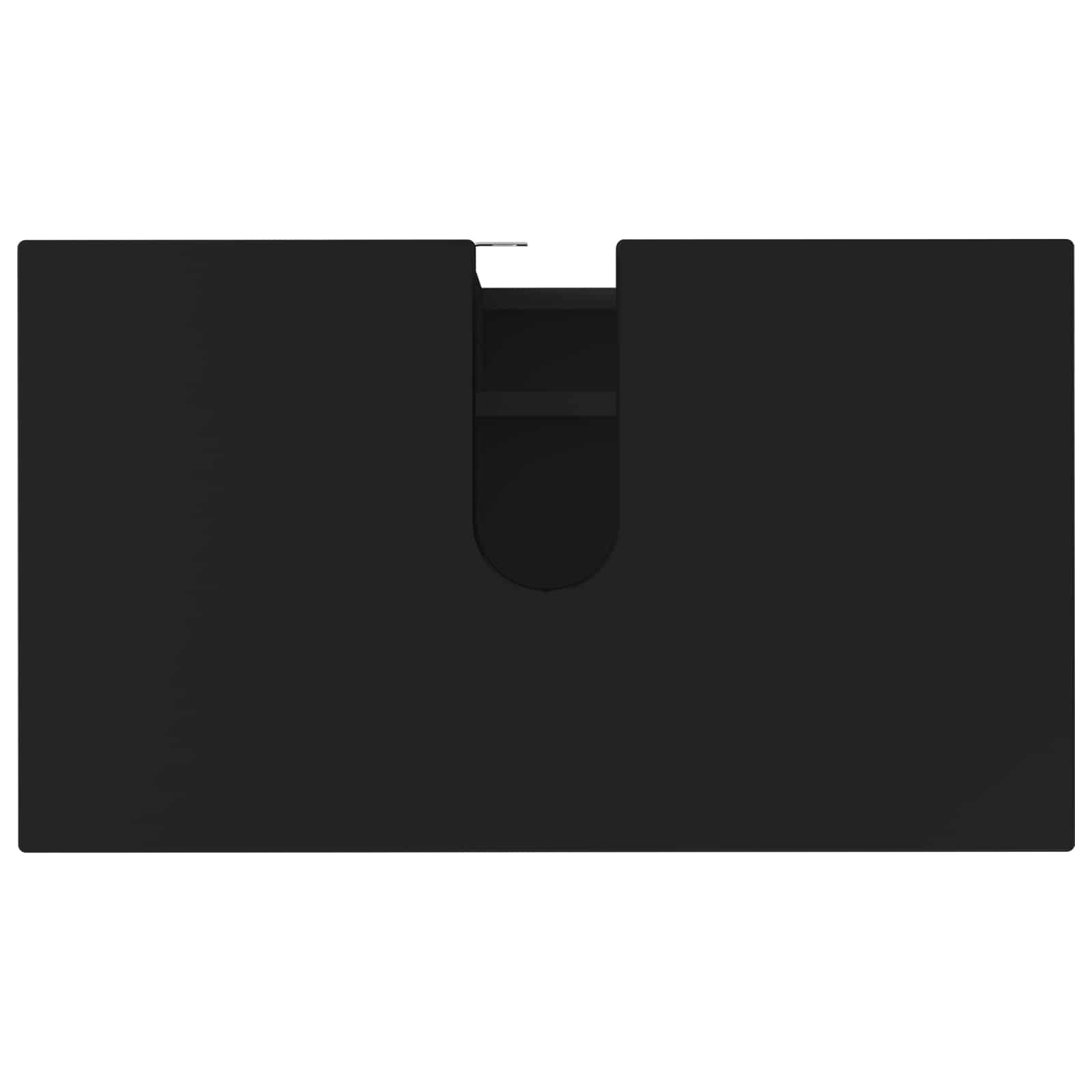 Waschtisch Schwarz 60 x 35 x 60 cm Holzwerkstoff