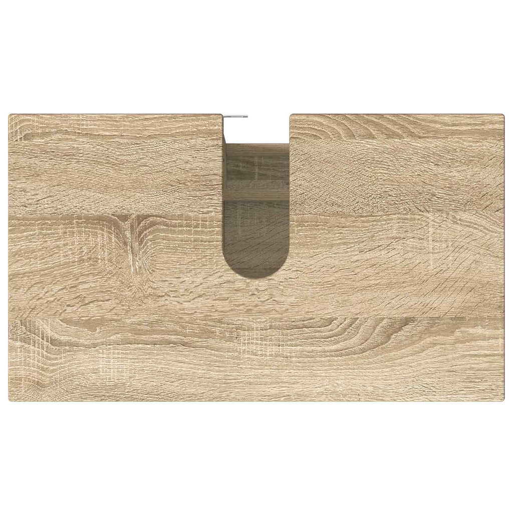 Waschtisch Sonoma-Eiche 60 x 35 x 60 cm Holzwerkstoff
