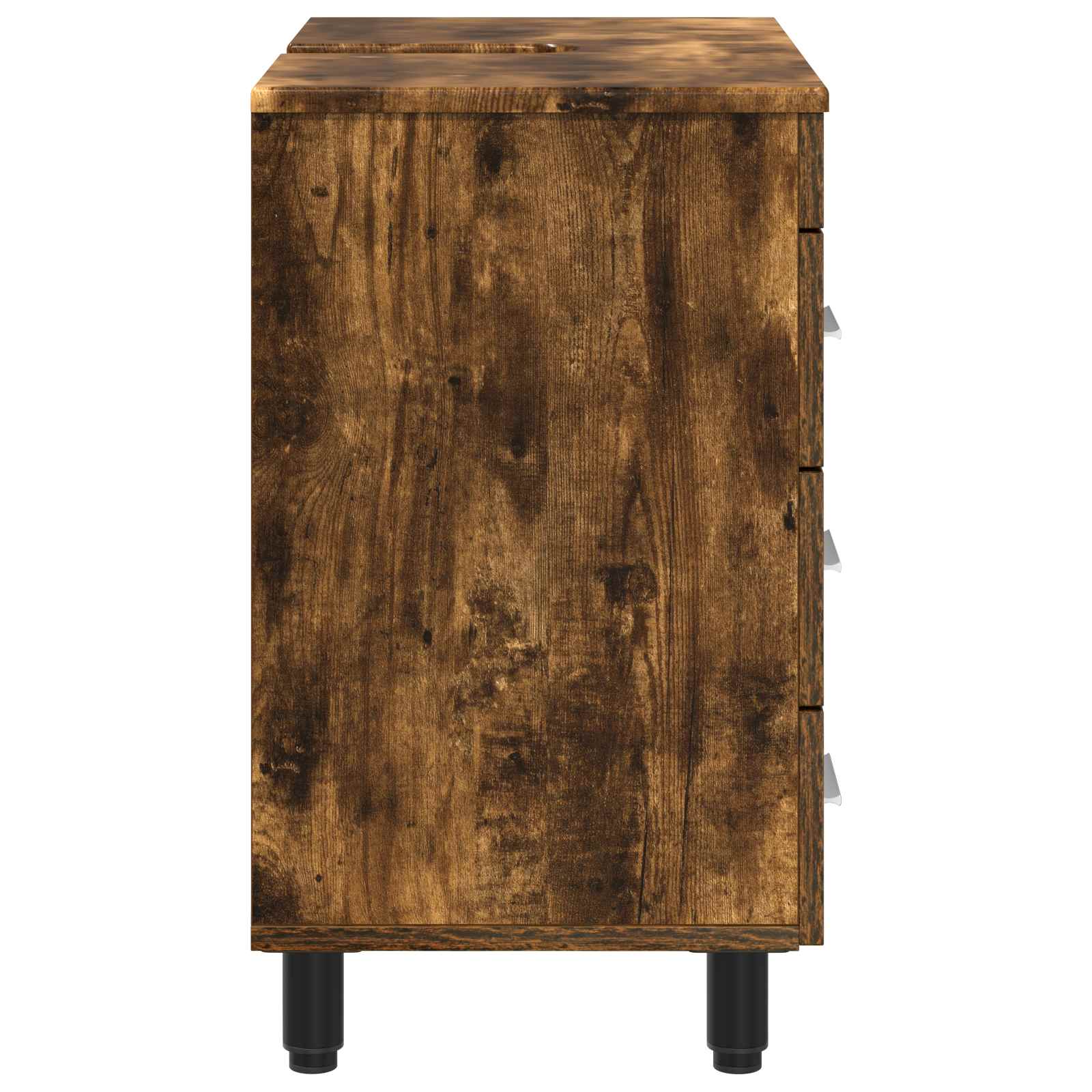 Waschtisch Geräucherte Eiche 60 x 35 x 60 cm Holzwerkstoff