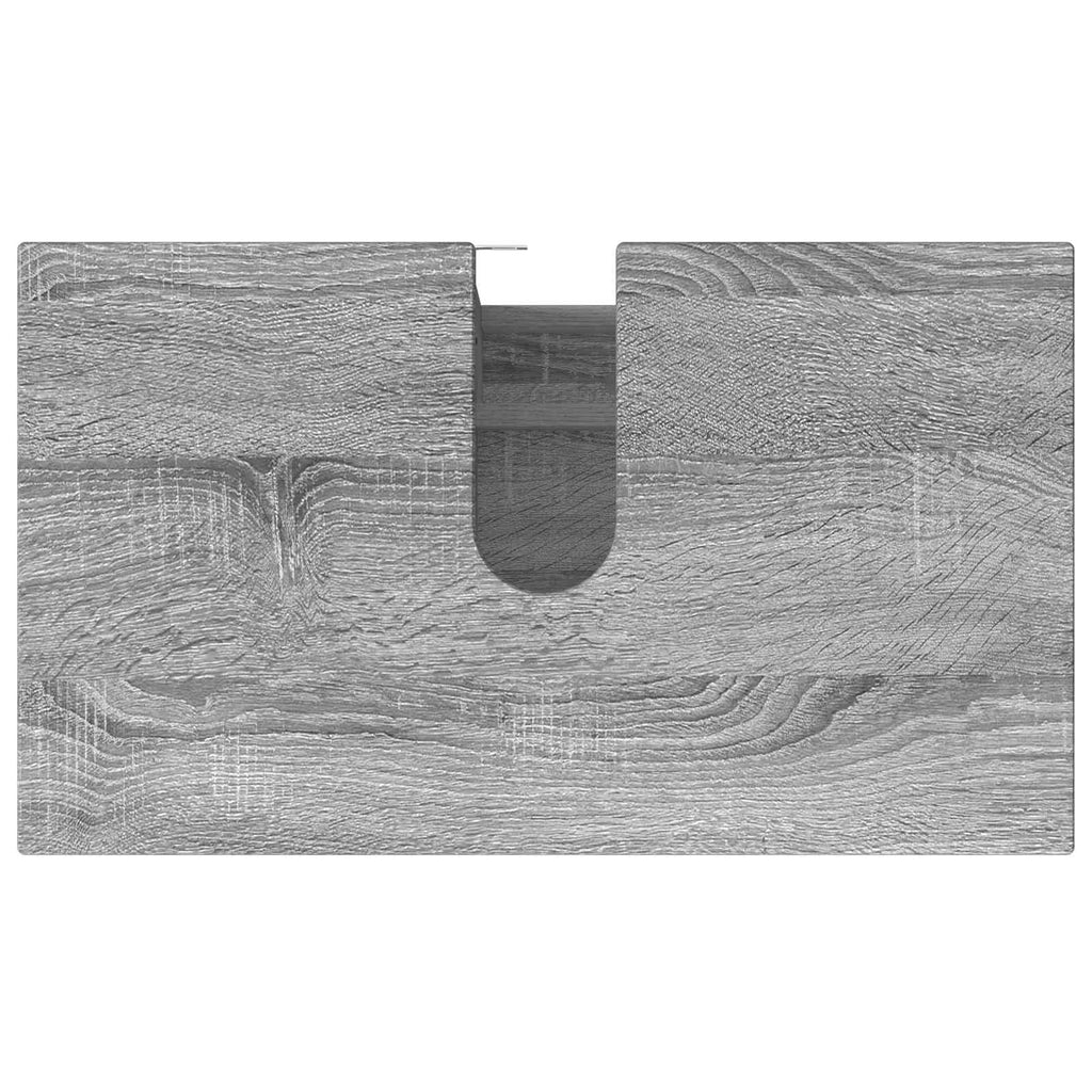 Waschtisch Grau Sonoma 60 x 35 x 60 cm Holzwerkstoff