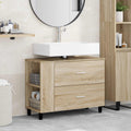Waschtisch Sonoma-Eiche 80 x 35 x 60 cm Holzwerkstoff