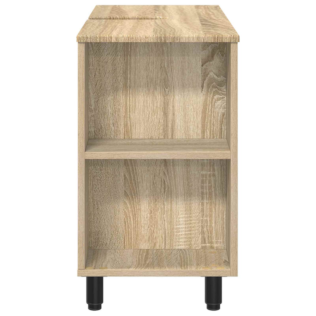 Waschtisch Sonoma-Eiche 80 x 35 x 60 cm Holzwerkstoff