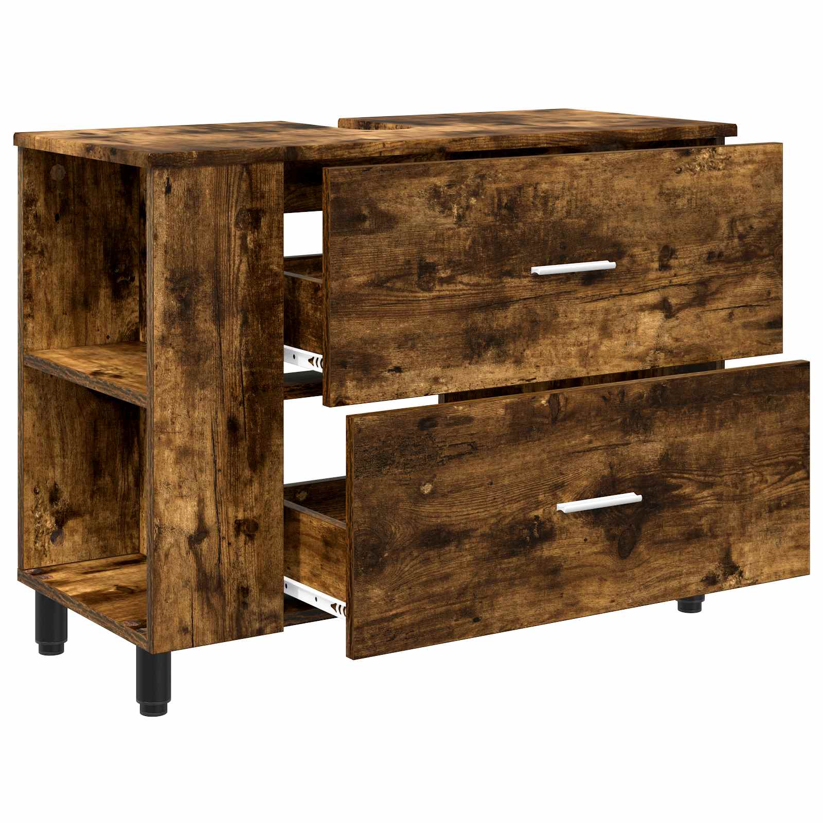 Waschtisch Geräucherte Eiche 80 x 35 x 60 cm Holzwerkstoff