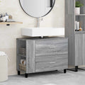 Waschtisch Grau Sonoma 80 x 35 x 60 cm Holzwerkstoff