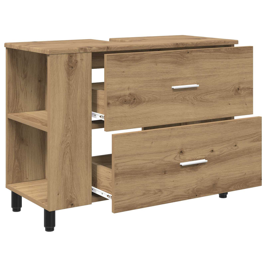 Waschtisch Artisan-Eiche 80 x 35 x 60 cm Holzwerkstoff