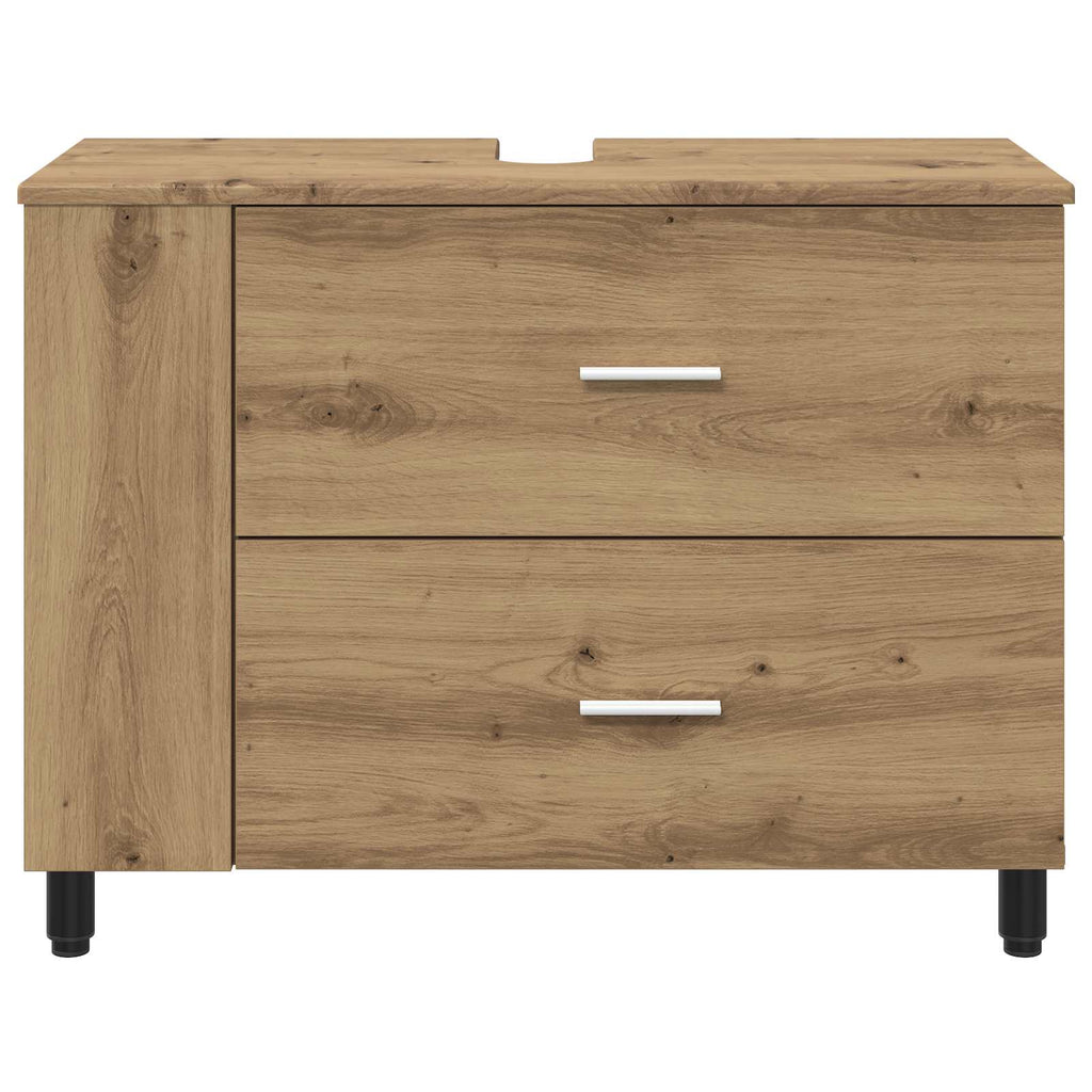 Waschtisch Artisan-Eiche 80 x 35 x 60 cm Holzwerkstoff