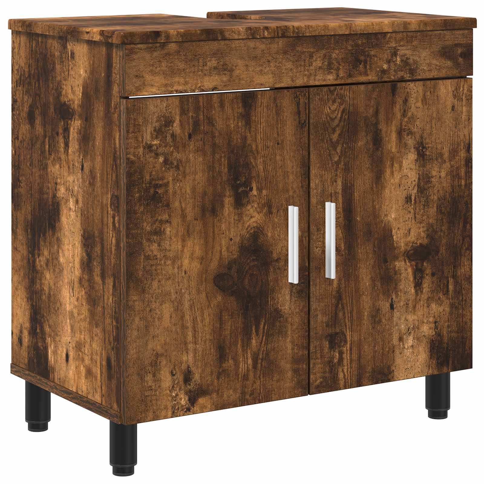 Waschtisch Geräucherte Eiche 60 x 35 x 60 cm Holzwerkstoff