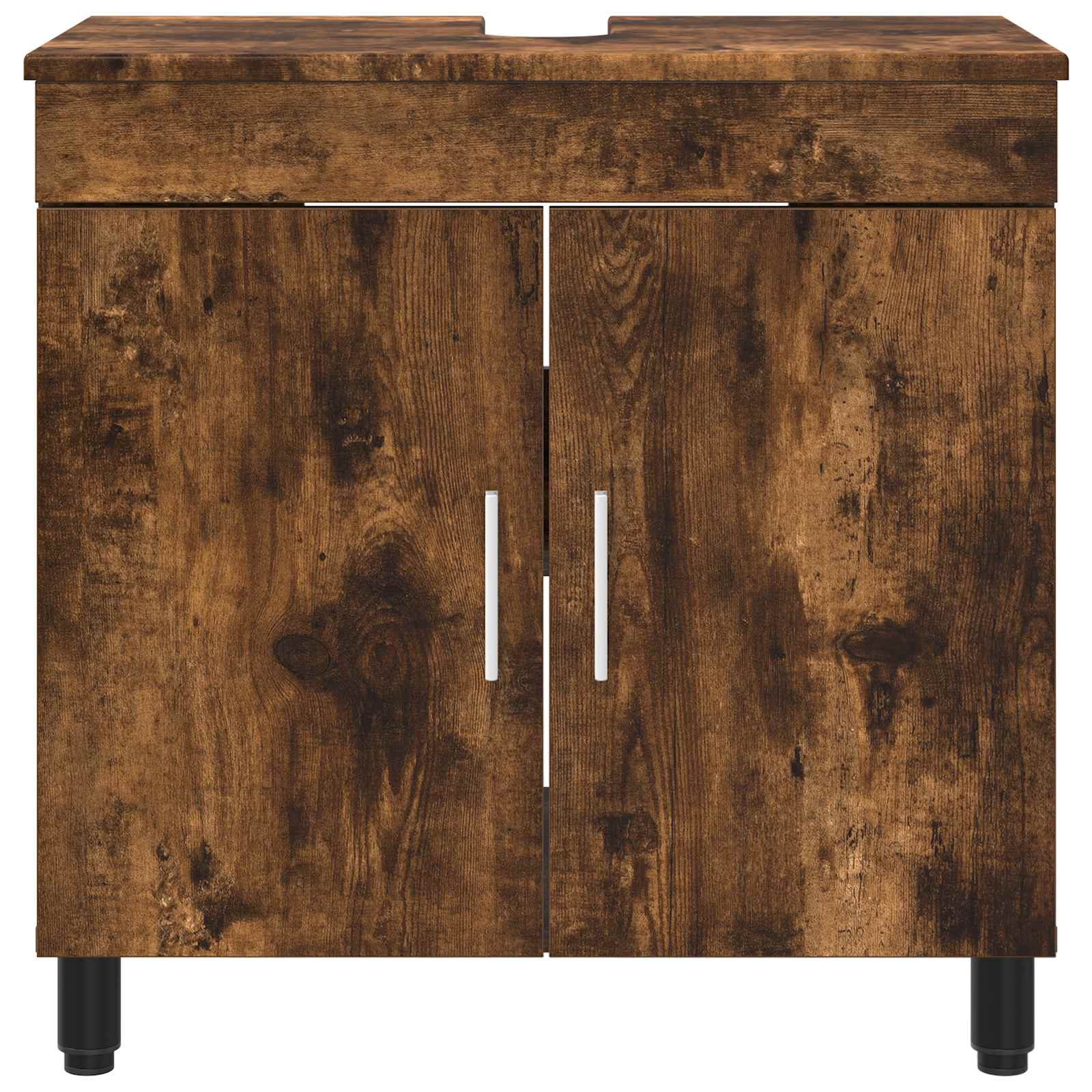 Waschtisch Geräucherte Eiche 60 x 35 x 60 cm Holzwerkstoff