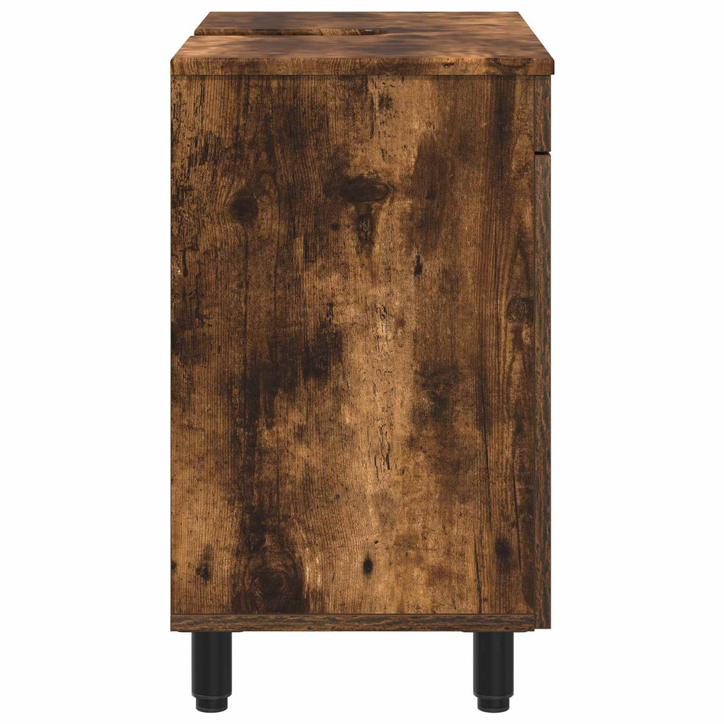 Waschtisch Geräucherte Eiche 60 x 35 x 60 cm Holzwerkstoff