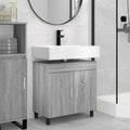 Waschtisch Grau Sonoma 60 x 35 x 60 cm Holzwerkstoff